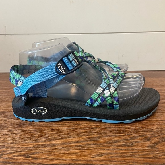 Chaco | Women's Zx/1 Cloud Outdoor Sandal in Break Shamrock Size 8 - Picture 2 of 9